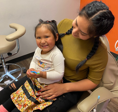 Horn Lake Patient with Parent