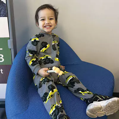 Horn Lake Patient Hanging Out in Lobby